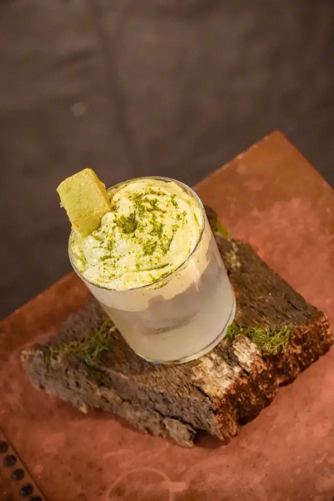 Matcha moss
